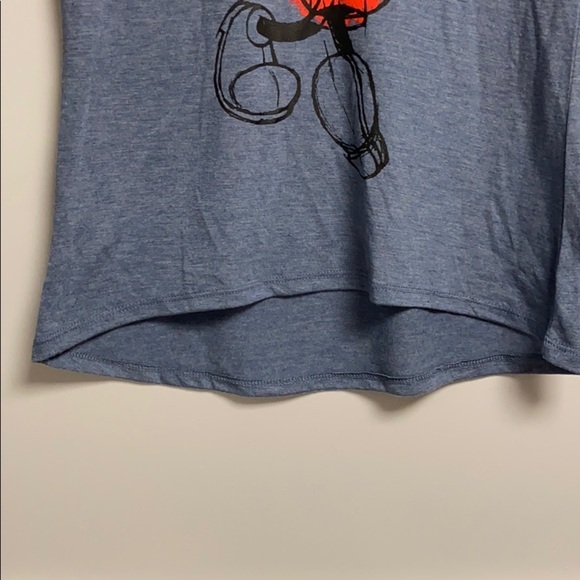 Disney Tee Womens XS, NWT, Retro Mickey, Blue-Grey - Picture 4 of 5